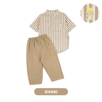 Mooi Rafka Striped Koko Set Setelan Koko Anak