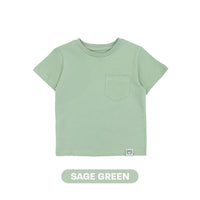 Mooi Kaos Anak Pocket Unisex Comfy T-Shirt Pocket Kids