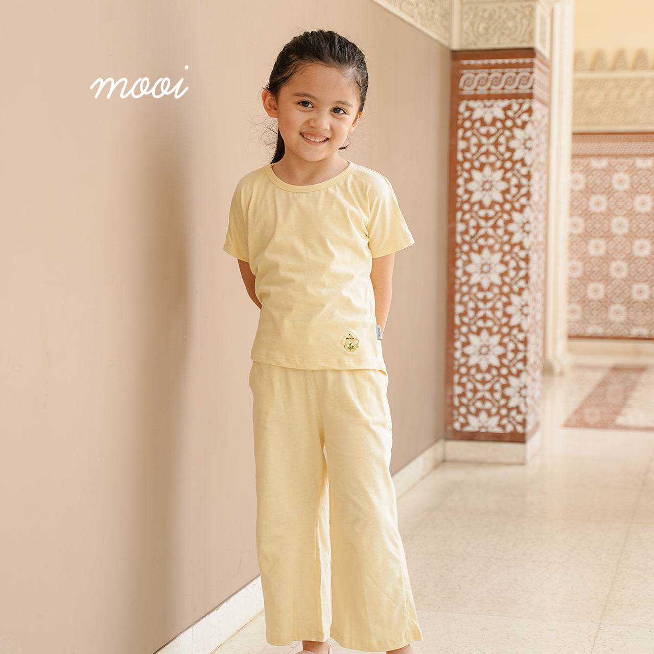 Mooi Setelan Anak Perempuan Kulot Alice Set