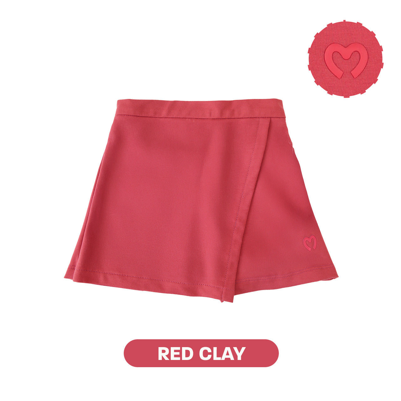 Mooi Rok Celana Skort Anak Perempuan Comfy Skort Basic Pants