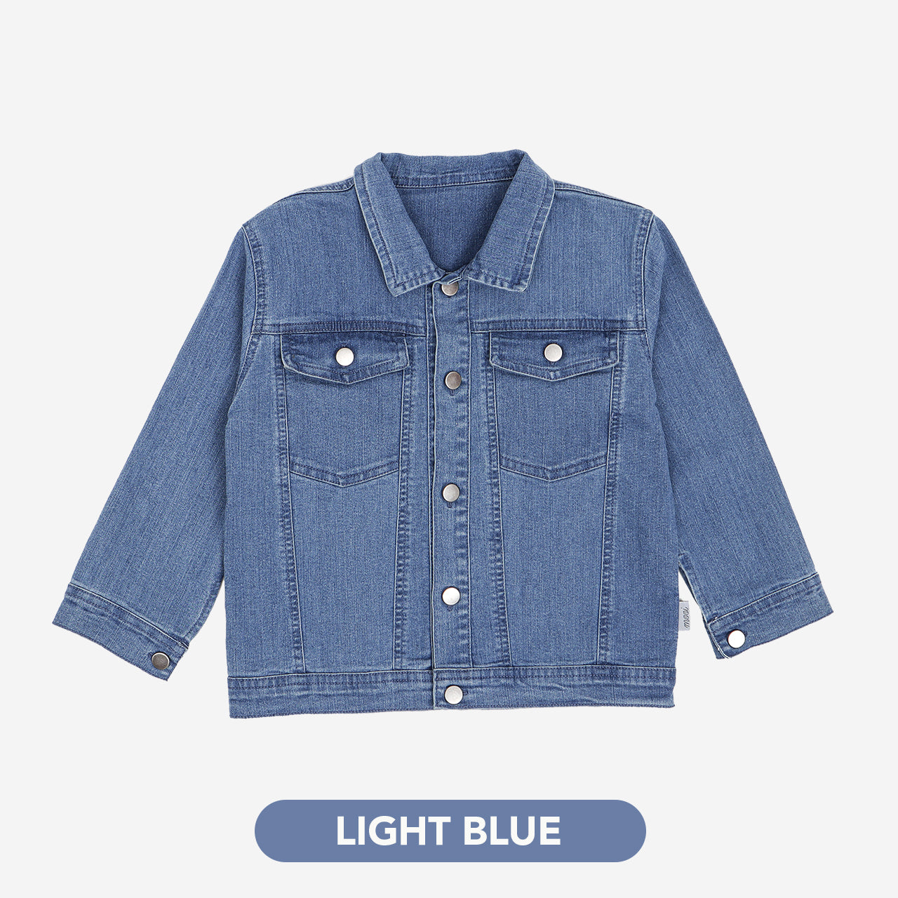 Mooi Jaket Jeans Anak Arlo Denim Jacket