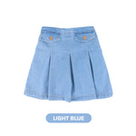 Mooi Rok Celana Skort Jeans Anak Bora Denim Skort