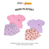 Mooi x Jumbo Setelan Anak Perempuan Meri Playset