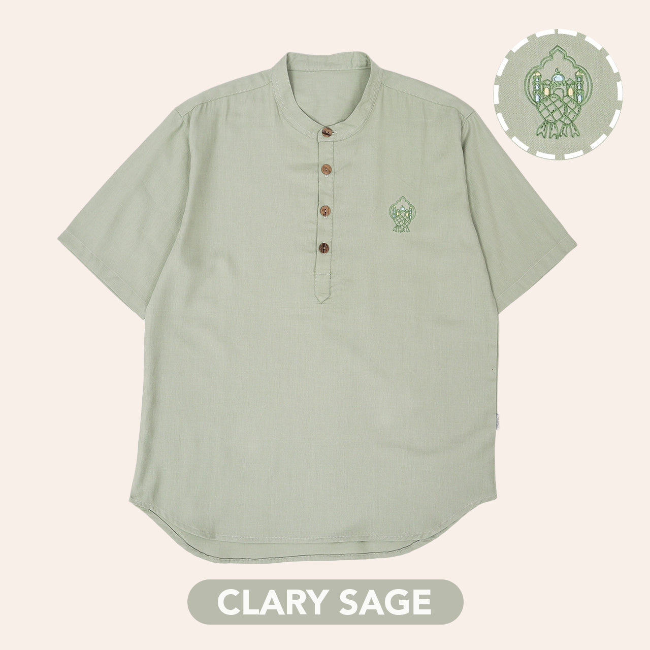 Mooi Atasan Pria Kemeja Pria Raya Collection Karim Koko V1