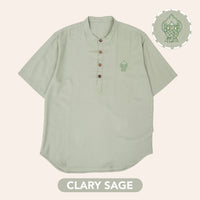 Mooi Atasan Pria Kemeja Pria Raya Collection Karim Koko V1