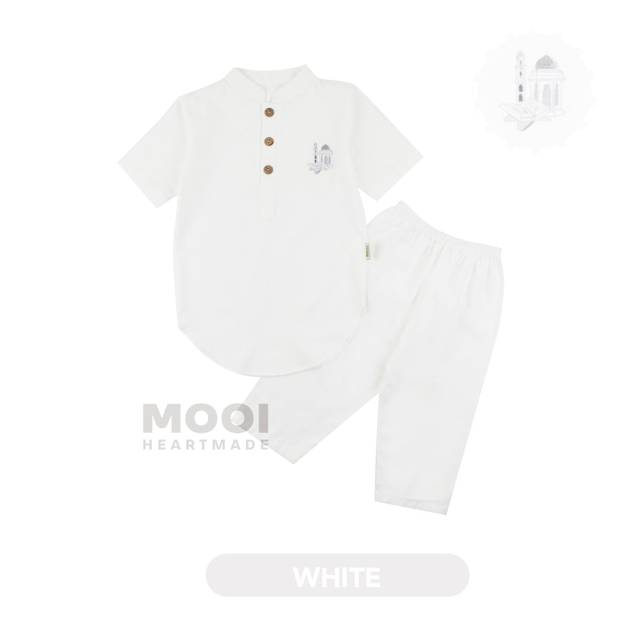 Mooi Adam Koko Set Setelan Koko Anak Raya Collection V2