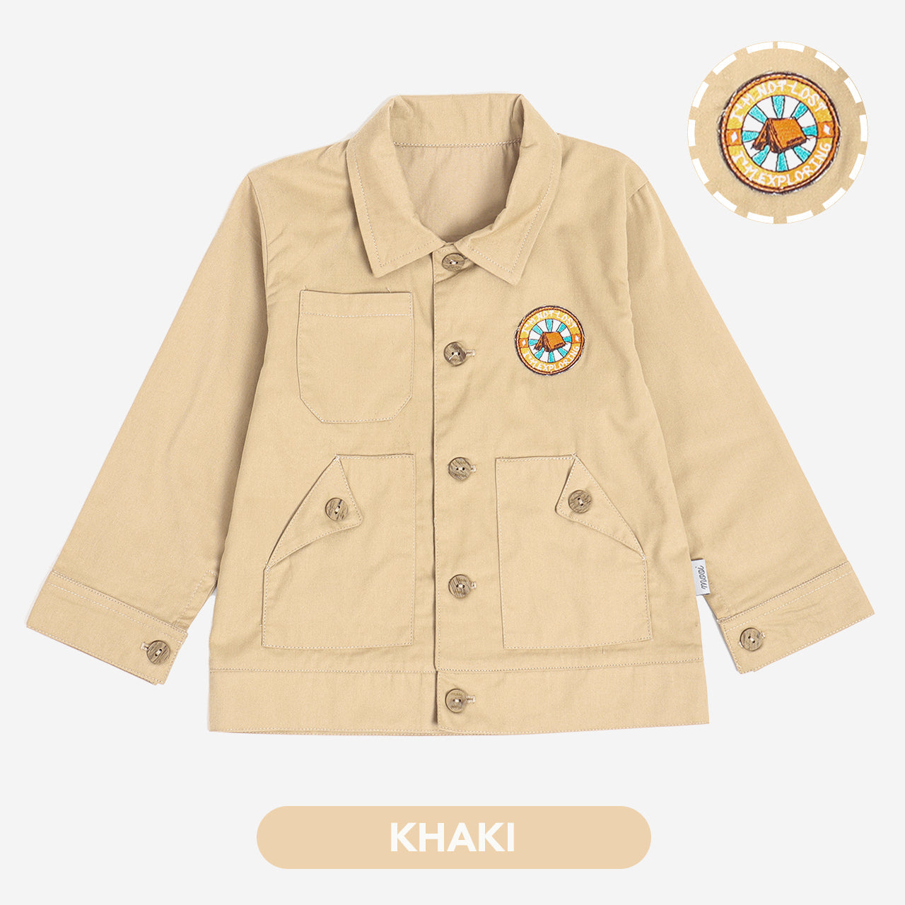 Mooi Jaket Anak Ezio Pocket Jacket