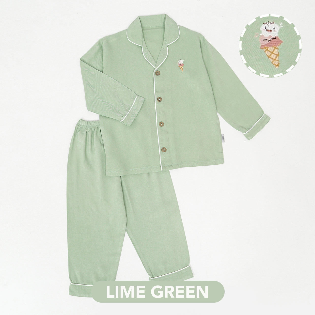 Mooi Piyama Panjang Anak Baju Tidur Anak Long Pajamas
