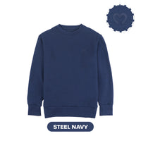 Mooi Sweater Dewasa Unisex Comfy Sweater Basic Adult