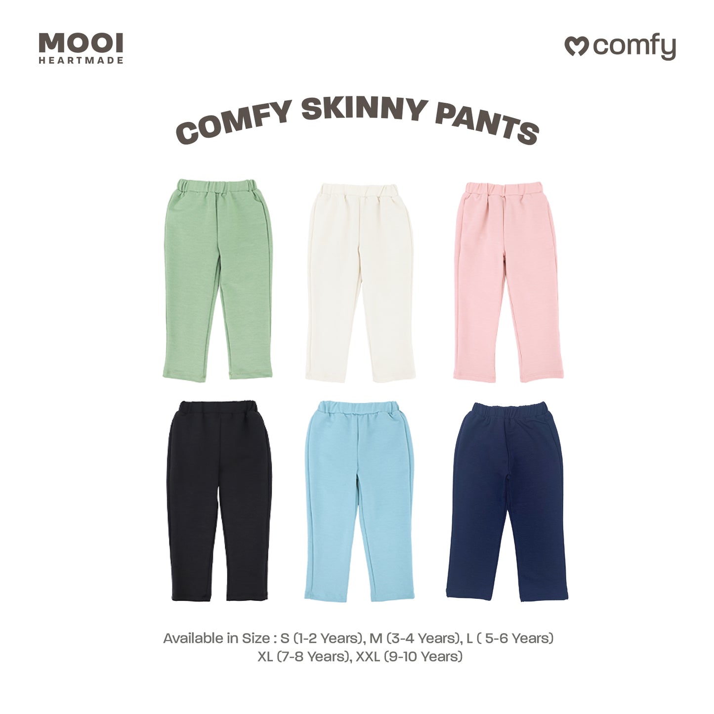 Mooi Celana Panjang Anak Perempuan Comfy Skinny Pants