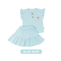 Mooi Setelan Anak Perempuan Narumi Ruffle Set