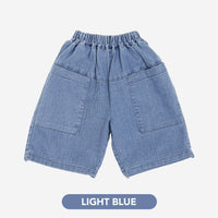 Mooi Celana Jeans Pendek Anak Laki Laki Evan Denim Short Cowok