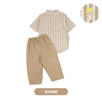 Mooi Rafka Striped Koko Set Setelan Koko Anak