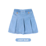 Mooi Rok Celana Skort Jeans Anak Bora Denim Skort