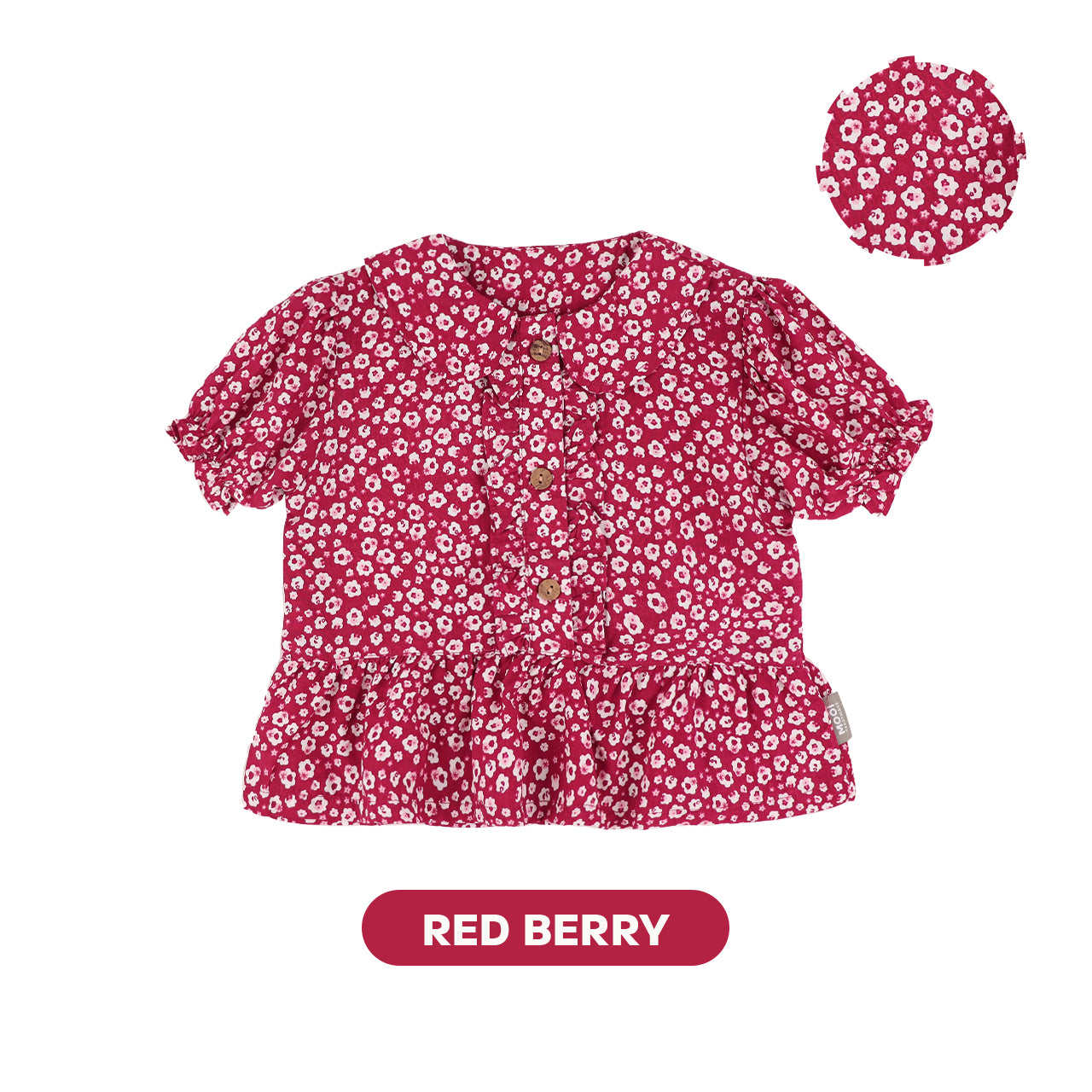 Mooi Atasan Anak Perempuan Christmas Collection Lizzy Top