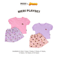 Mooi x Jumbo Setelan Anak Perempuan Meri Playset