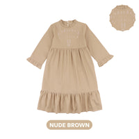 Mooi x Nussa Rarra Gamis Basic Anak Gamis Anak Perempuan Raya Collection