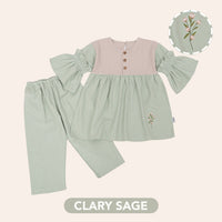 Mooi Setelan Anak Perempuan Raya Collection Tisha Tunik Set
