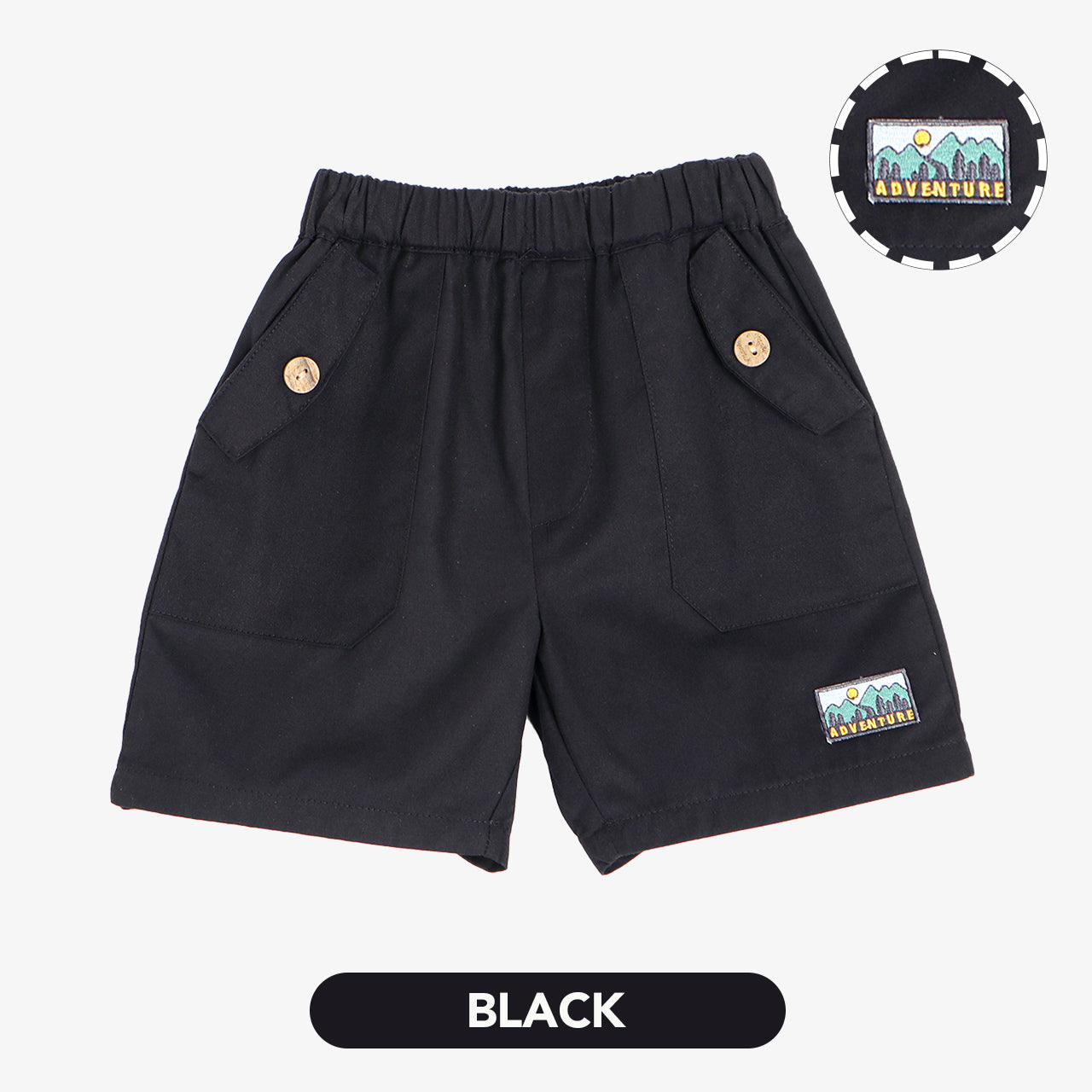 Mooi Celana Pendek Chinos Cargo Anak Alexi Pocket Short Cargo Chinos