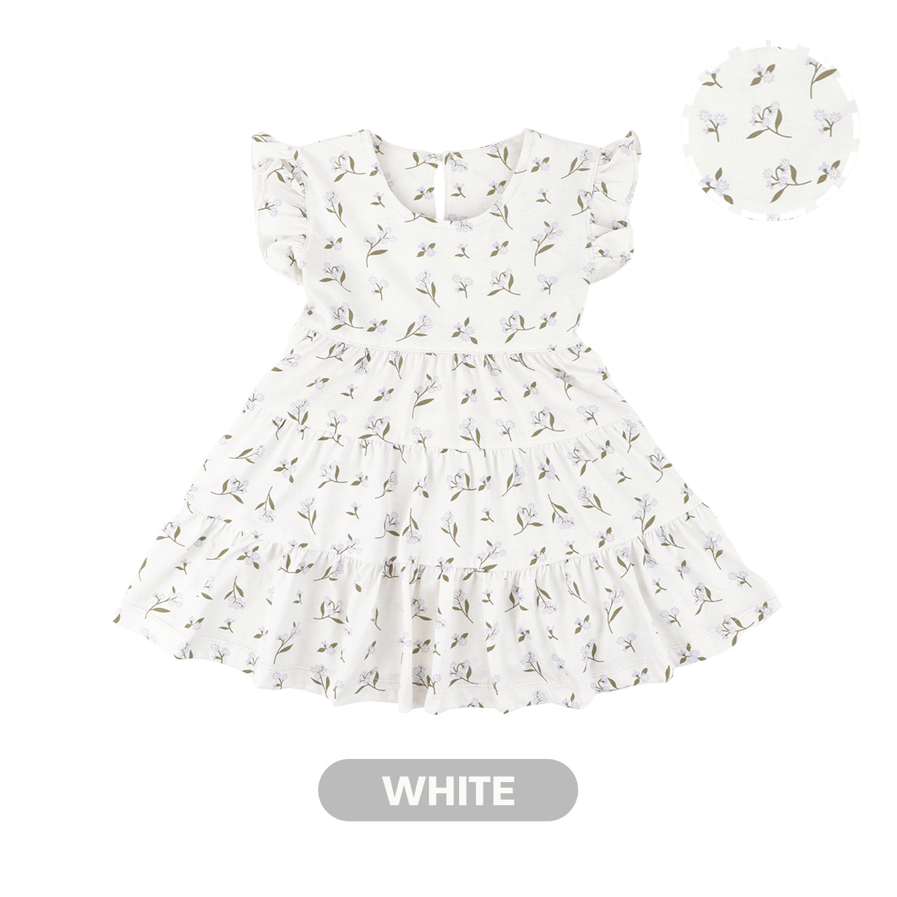 Mooi Dress Anak Perempuan Emily Ruffle Dress