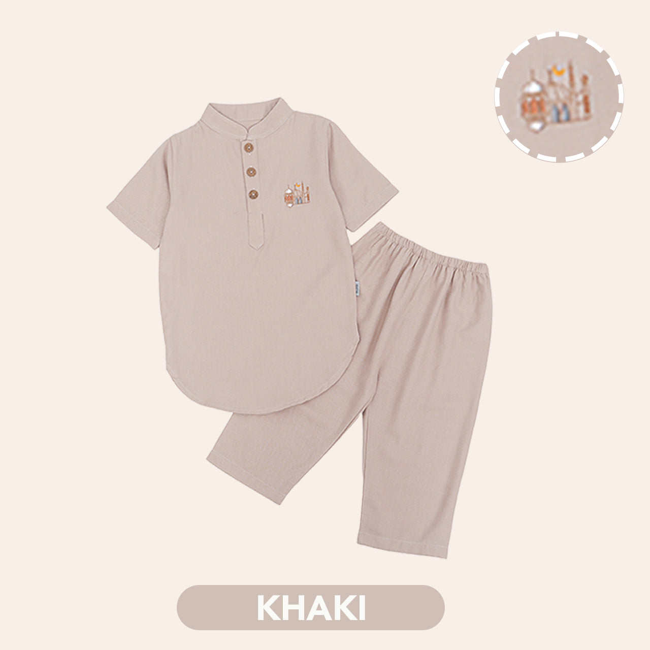 Mooi Adam Koko Set Setelan Koko Anak Raya Collection V1