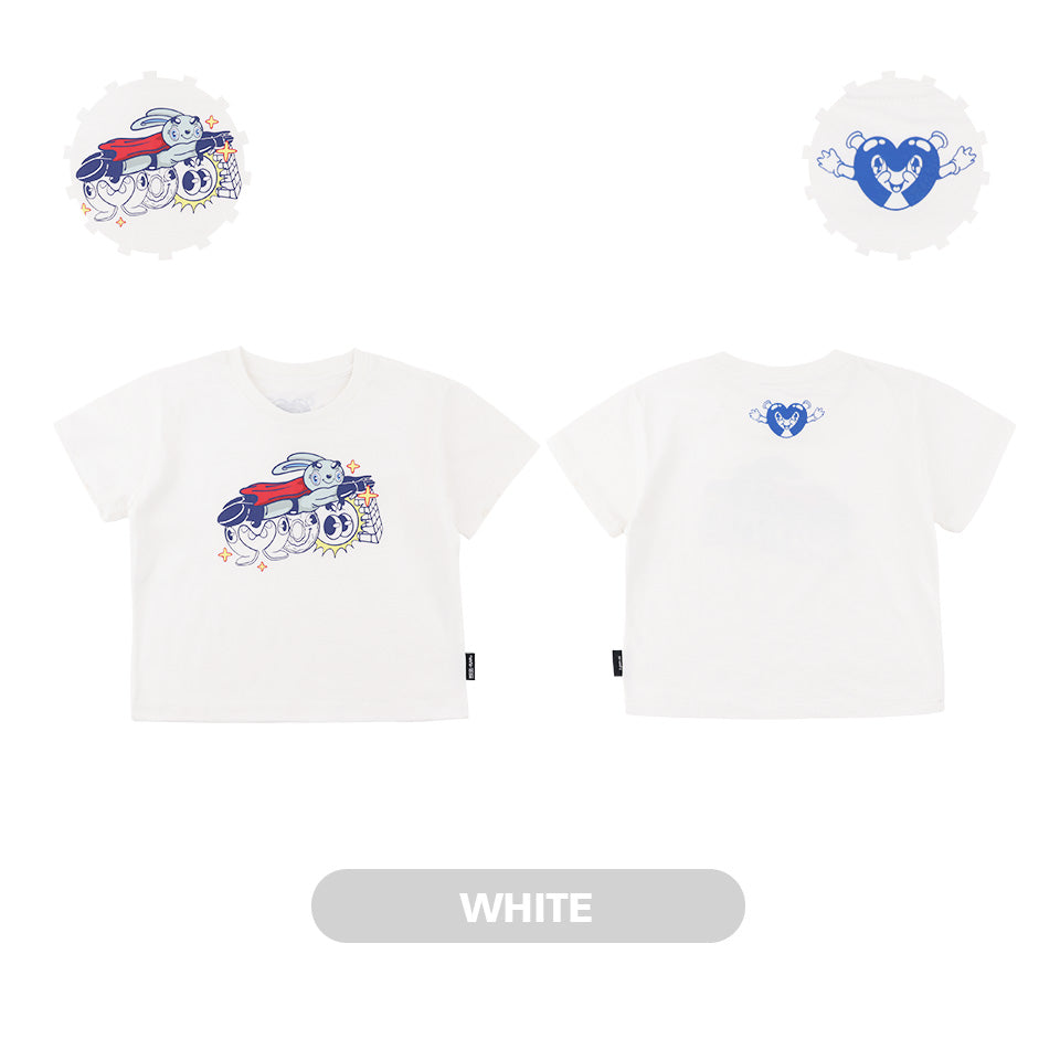 Mooi X Muklay Kaos Anak Unisex Graphic Tee Kids