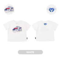 Mooi X Muklay Kaos Anak Unisex Graphic Tee Kids