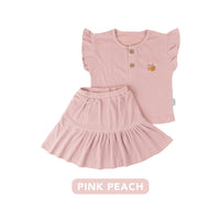 Mooi Setelan Anak Perempuan Narumi Ruffle Set