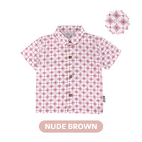 Mooi Atasan Batik Kemeja Anak Laki-Laki Mahesa Batik Shirt