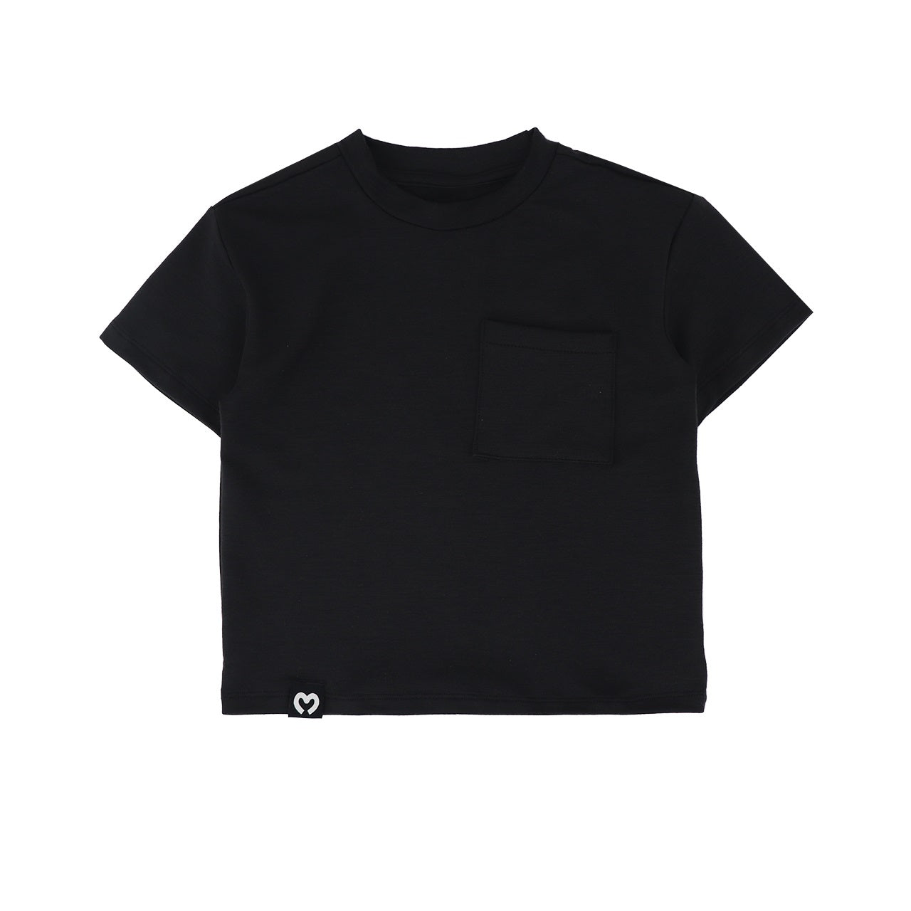 Mooi Kaos Anak Pocket Unisex Comfy Oversized T-Shirt Pocket Kids