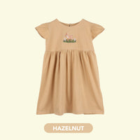 Mooi Dress Anak Perempuan Ruffle Dress