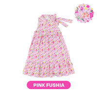 Mooi Dress Anak Perempuan Lunar Collection Peony Cheongsam Dress