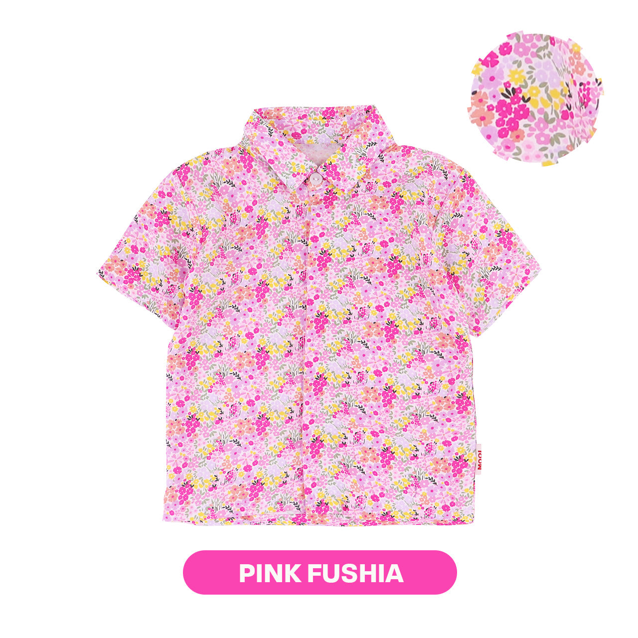 Mooi Kemeja Anak Laki-Laki Lunar Collection Han Collar Shirt