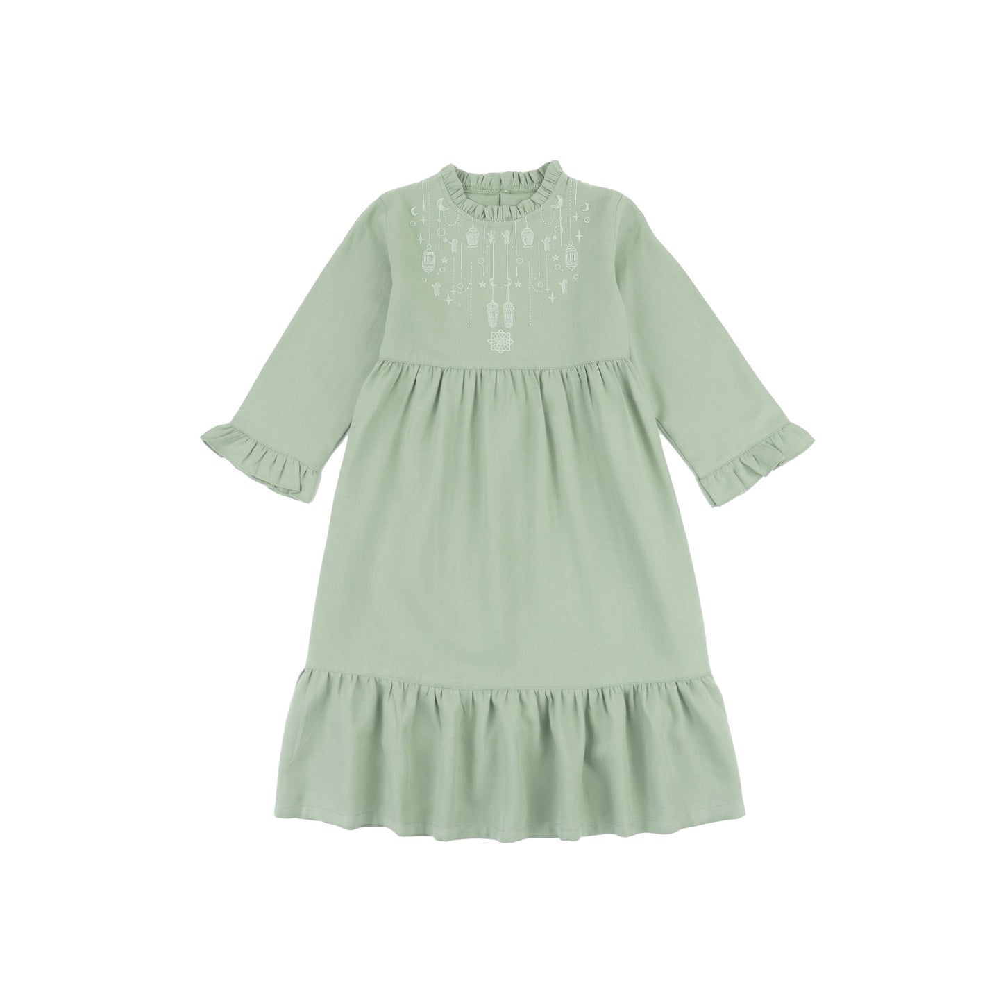 Mooi x Nussa Rarra Gamis Basic Anak Gamis Anak Perempuan Raya Collection