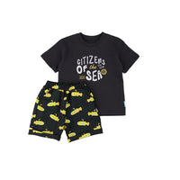 Mooi X Dinda Puspitasari Setelan Anak Kio Graphic Tee Set