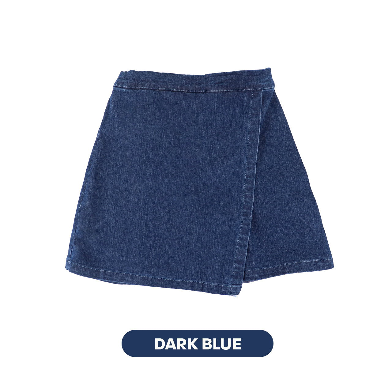 Mooi Rok Celana Skort Jeans Anak Chiara Denim Skort