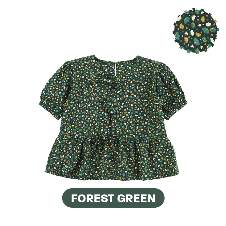 Mooi Atasan Anak Perempuan Christmas Collection Claire Top