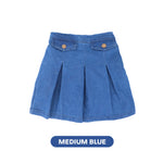 Mooi Rok Celana Skort Jeans Anak Bora Denim Skort