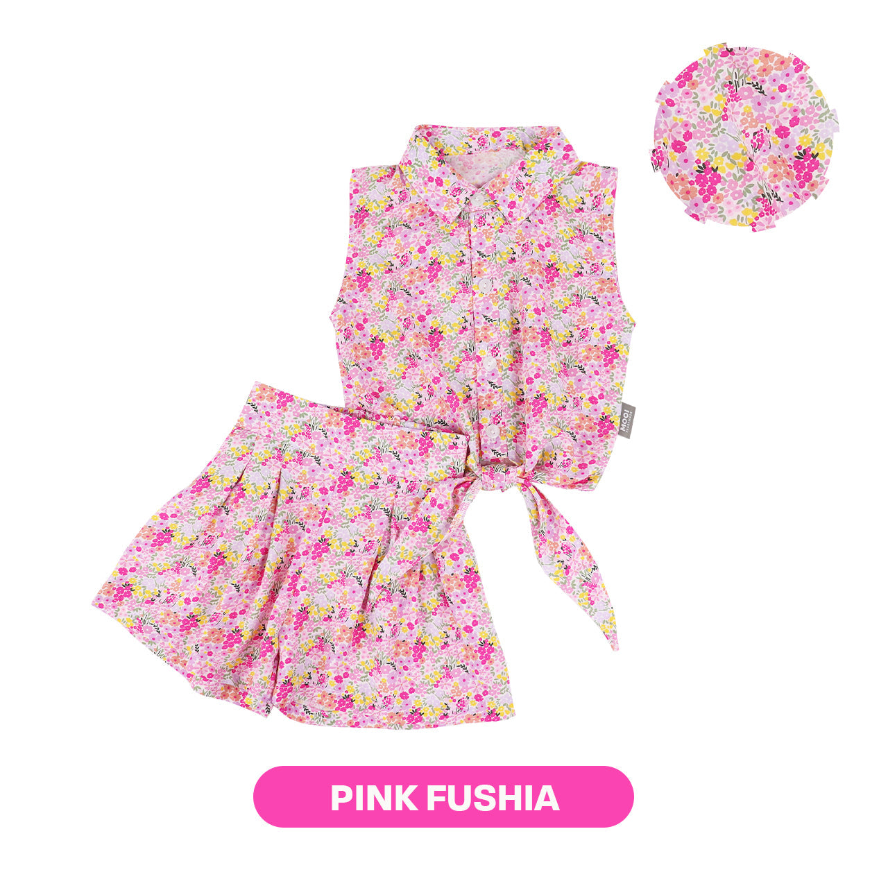 Mooi Setelan Anak Perempuan Monica Set