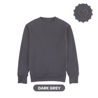 Mooi Sweater Dewasa Unisex Comfy Sweater Basic Adult