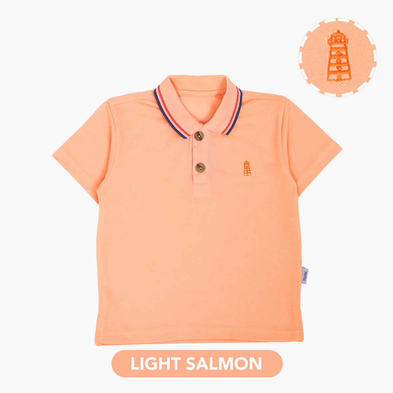 Mooi Kemeja Anak Laki-Laki Polo Shirt V1