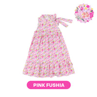 Mooi Dress Anak Perempuan Lunar Collection Peony Cheongsam Dress