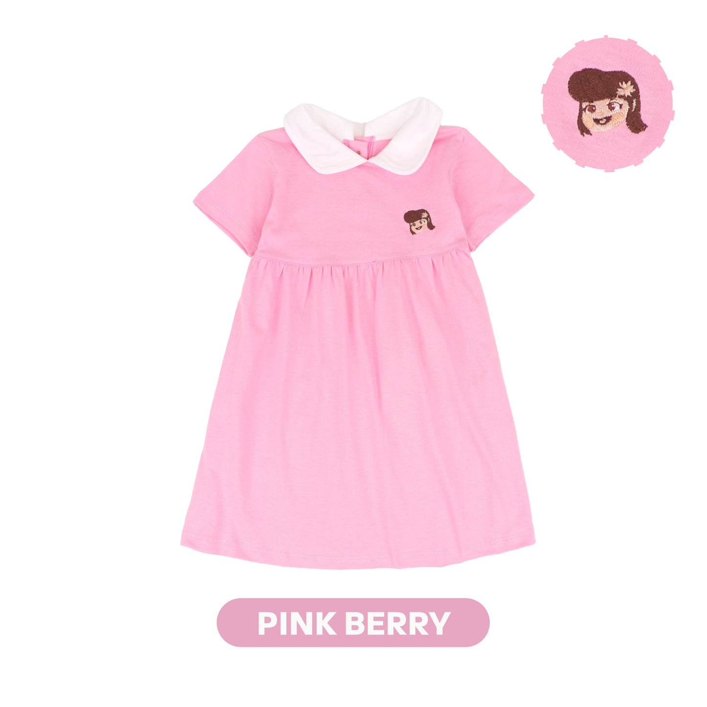 Mooi x Jumbo Dress Anak Perempuan Meri Dress
