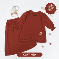 Mooi Setelan Anak Perempuan Raya Collection Rayya Tunik Set
