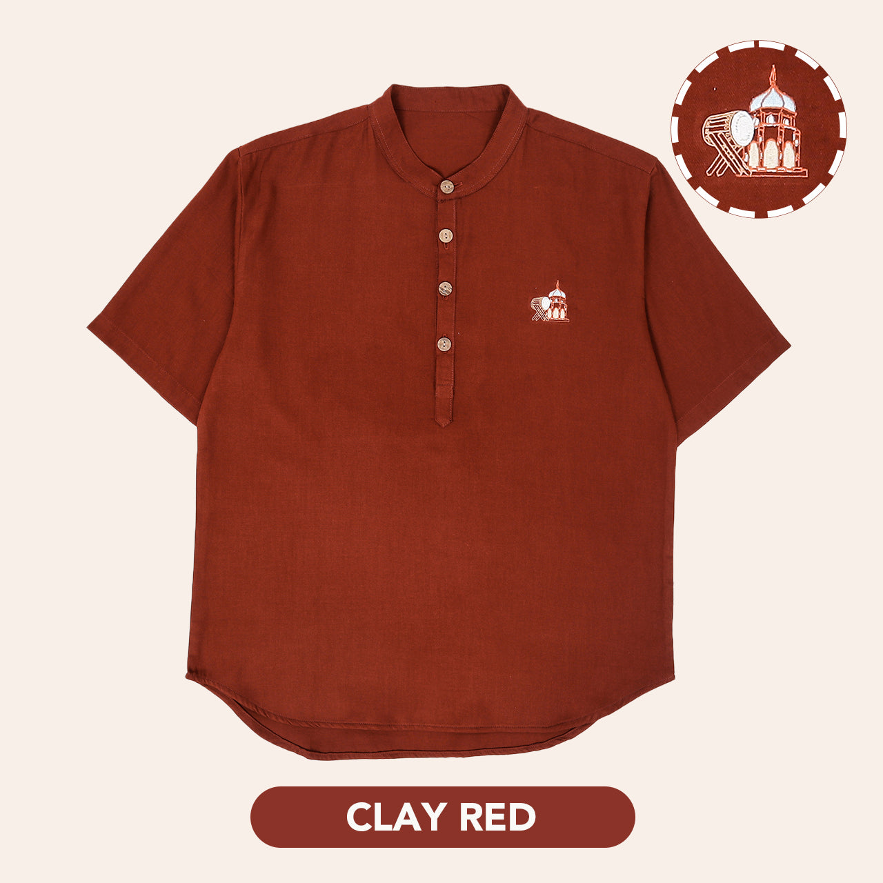 Mooi Atasan Pria Kemeja Pria Raya Collection Karim Koko V1