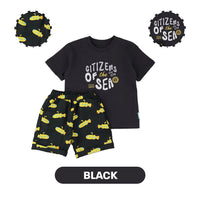 Mooi X Dinda Puspitasari Setelan Anak Kio Graphic Tee Set