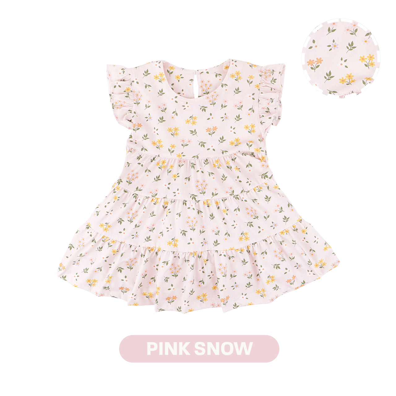 Mooi Dress Anak Perempuan Emily Ruffle Dress