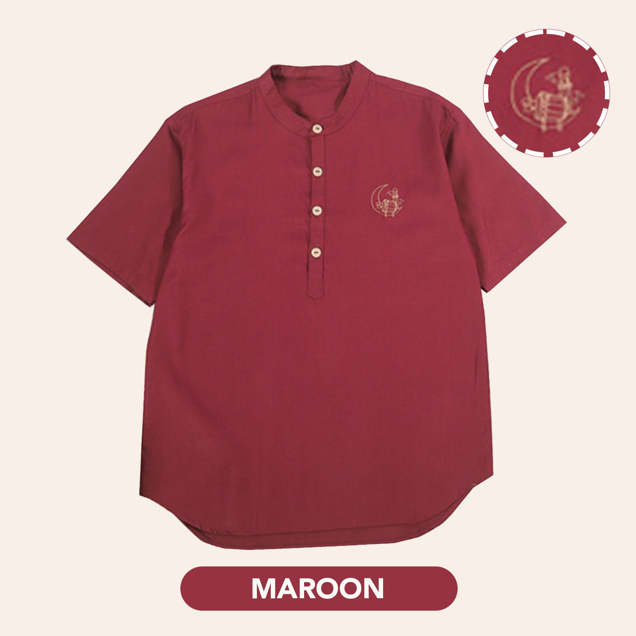 Mooi Atasan Pria Kemeja Pria Raya Collection Karim Koko V1
