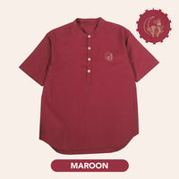 Mooi Atasan Pria Kemeja Pria Raya Collection Karim Koko V1