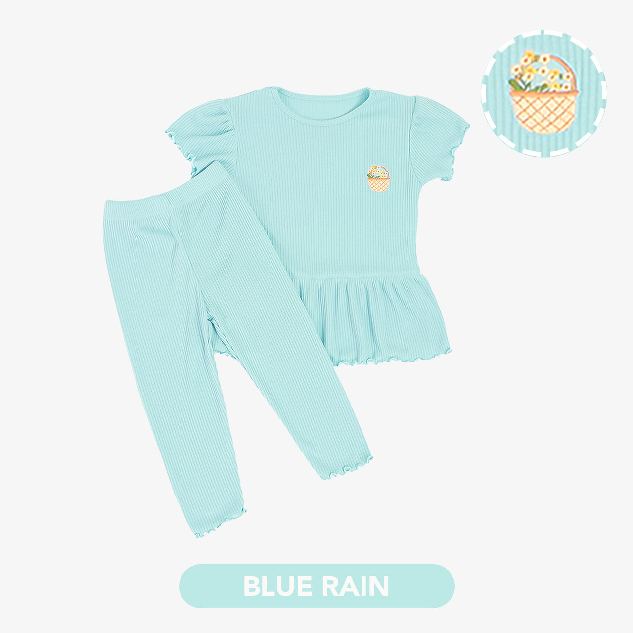 Mooi Setelan Anak Kalia Rib Set